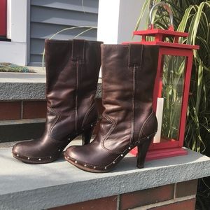 Michael Kors leather boots